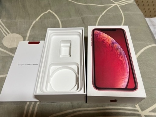 iPhoneXR 128G RED 現金引き換えOK