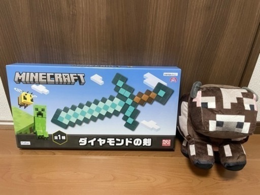 マインクラフト 剣＆ぬいぐるみ