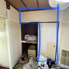 解体　間仕切りの撤去　の画像