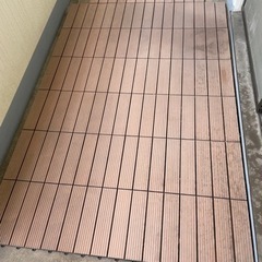 【お取引中】屋外用ウッド調パネル(人工木)