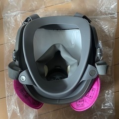 3M 全面　防塵マスク新品　　本体＋変えフィルターの画像