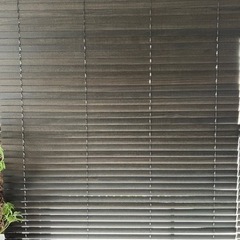 取引成立済み　美品　ナニックジャパン　ウッドブラインド