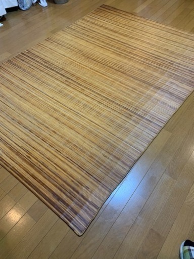 お値下げしました❗️竹　カーペット140cm X 200cm