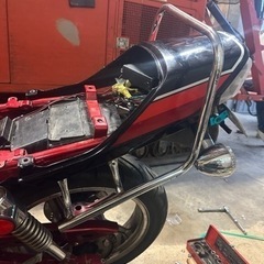 ゼファー400 タンデムバーの画像
