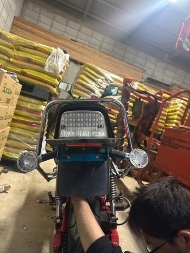 ゼファー400 タンデムバー