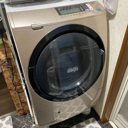 ドラム式洗濯機　HITACHI BD-S7500L(N)