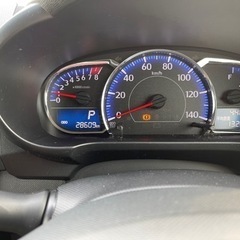 LA100S ムーヴカスタム X L SA 2万キロ台 車検あり ナビ テレビの画像