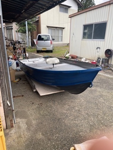 サルベージ12v アルミボート