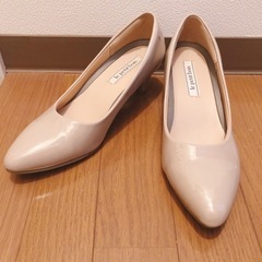 美品 パンプス ピンク le petit bois 24cm フ...