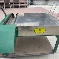 長ネギ　皮むき機　エアー　コンプレッサー　マツモト