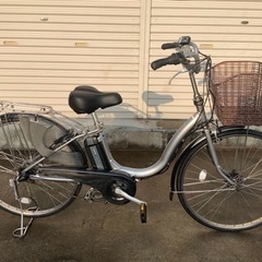 64 ブリヂストン新機種電動アシスト自転車Beaute26インチアズキアルミ