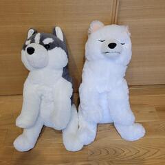 【タグ付き】大きなき犬のぬいぐるみ