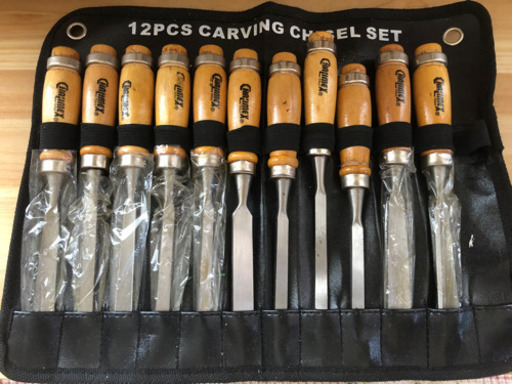 工具セット12pcs カービングナイフ
