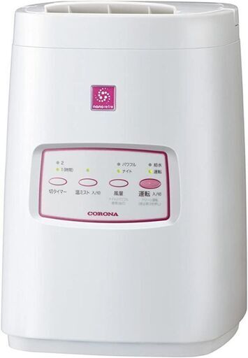 新品☆CORONA コロナ nanorefre ナノリフレ 美容健康機器 美容加湿器 ナノミスト CNR-400B-W ホワイト/白 2020年製