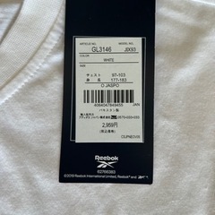 新品メンズLLサイズ　リーボック Tシャツの画像