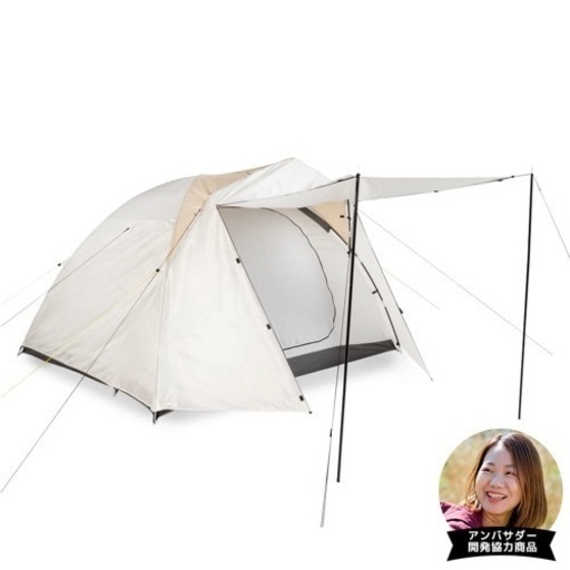 新品未使用　4人用テント　ドームテント