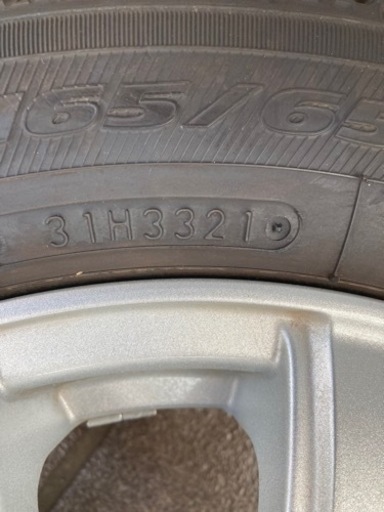 2021年TOYO 16565R14 TOYO GARIT GIZ 4.5J 4H100スタッドレスタイヤホイール付き４本セット