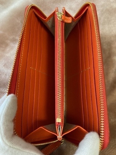 ソメスサドルsomes saddle ラウンドファスナー長財布　レディース