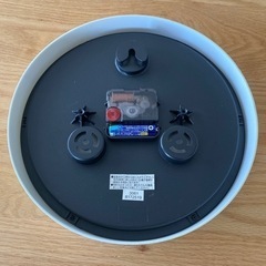 【美品】壁掛け時計 連続秒針 静音の画像