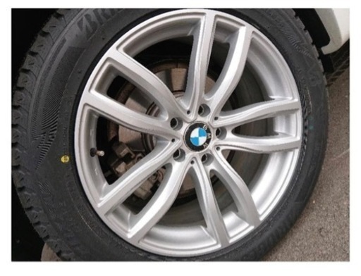 【６月５日まで】BMWスタッドレスタイヤとホイール４本セット〈美品〉