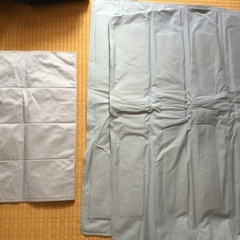 冷感敷きパット　大小各一枚ずつの画像