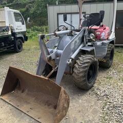 三菱　ホイルローダー　タイヤショベル　WS210 動作品　長崎発...