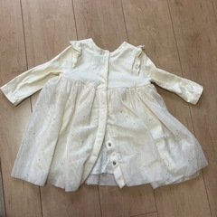 【会話中】1歳　プチバトー　ワンピース　女の子　の画像