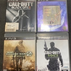 お引取先決定【ジャンク品】プレステ3 ソフト4点セット