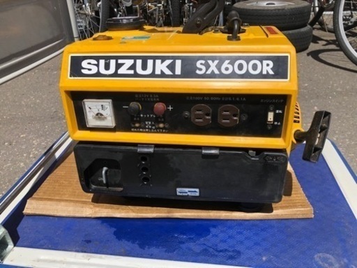 ポータブル　小型　エンジン　発電機　スズキ　SX600R  キャンプ　　災害時★
