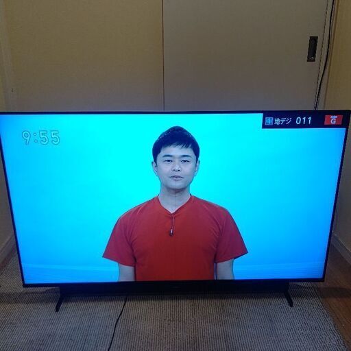 55V型4K対応液晶テレビ maxzen JU55SK03 ２０２１年製