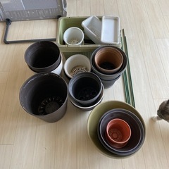 お受け渡し決定:植木鉢セット　無料差し上げ