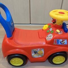 《値下げ》《美品》ミッキーファイヤーエンジン　ゴーカート　手押し車の画像