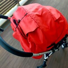 【受渡し先決定】A型ベビーカーRunfee ef（ランフィ エフ）ブリティッシュレッドの画像