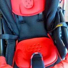 【受渡し先決定】A型ベビーカーRunfee ef（ランフィ エフ）ブリティッシュレッドの画像