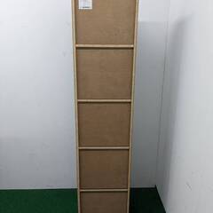 中古　山善　木製カラーボックス　ブラック　W400×D290×H1800の画像