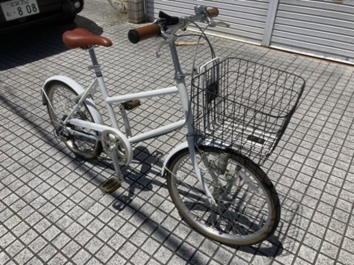 【20インチ小径車】美品❗️6段変速付　チェーン新品❗️若林自転車　唐崎店　SALE中❗️