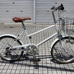 20インチ小径車】美品❗️6段変速付 チェーン新品❗️若林自転車
