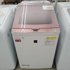 SHARP 乾燥機付き洗濯機 2019年製 8kg TJ845