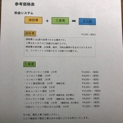 豊川市近郊の電気工事を安く承ります。