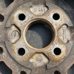 MINILITE 13インチ アルミ ホイール ENGLAND 13×4.00B ミニライト オプティやミラジーノにもオススメ！の画像