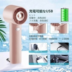 新品　可愛い扇風機の画像