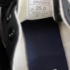 GAP 黒 スニーカー 25cm の画像