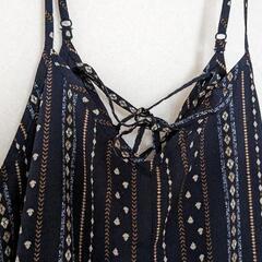 エスニック柄　サロペット