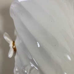 日本製　蝶々　花瓶　ヴィンテージの画像