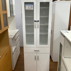 2枚扉食器棚 【トレファク 川越店】