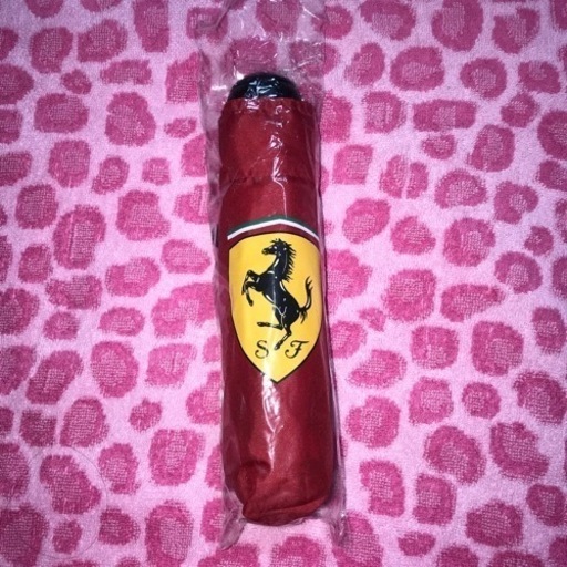 未使用　フェラーリの折りたたみ傘