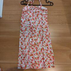 浴衣ドレス　甚平ドレス　120　②の画像