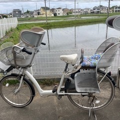 【早い者勝ち】ブリジストン 3人乗り 自転車 引取り限定 ヘルメ...