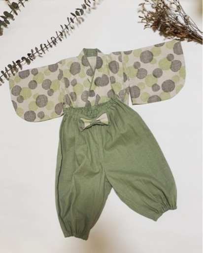 【新品】一点もの☆ハンドメイドベビー袴