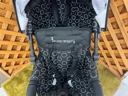 【愛品館 江戸川店】キンダーワゴン ベビーカー DUOシティ HOP ブラック ベビーカー 2019年製 ID:110-024070-007